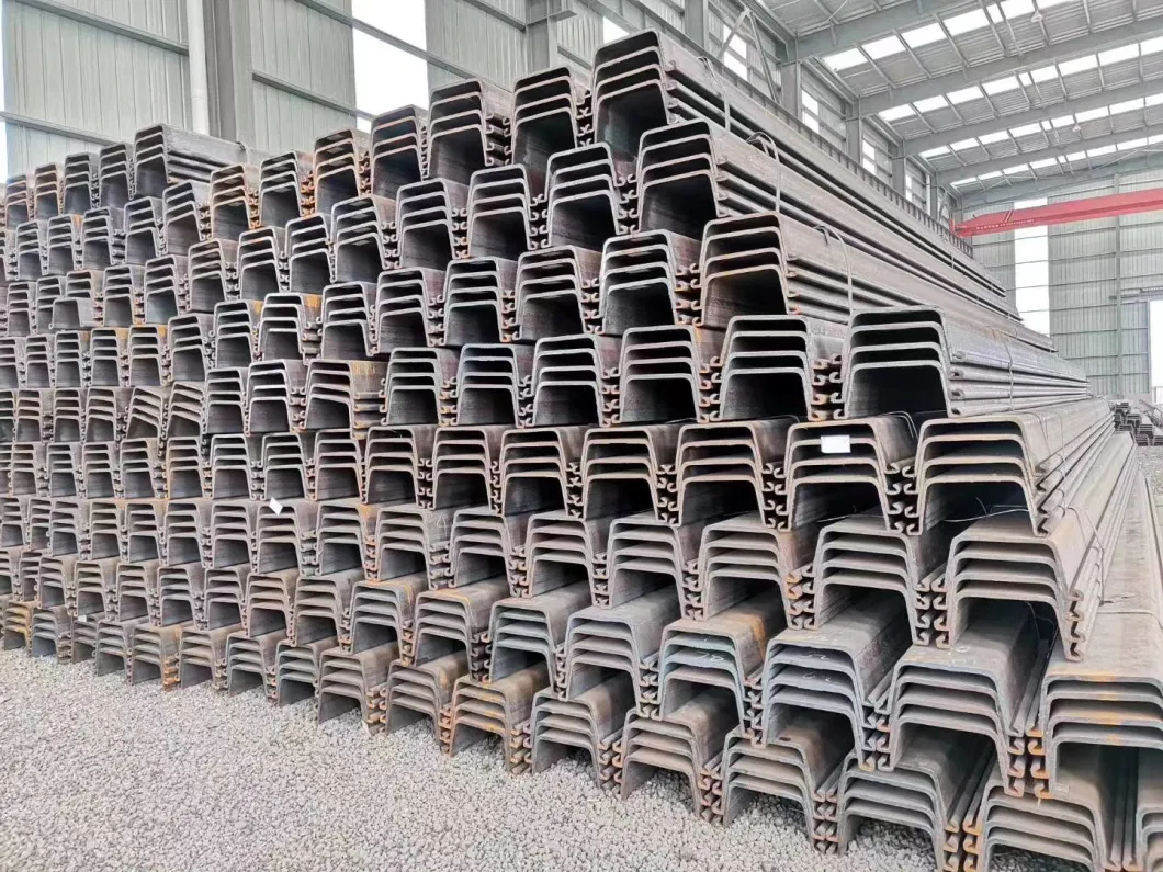 Supply S355 Steel Sheet Pile/Z Steel Sheet Pile/Fsp-II U-Shaped Steel Sheet Pile/Fsp-II U-Steel Sheet Pile/Sy390 Steel Pipe Pile