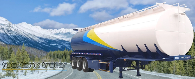 60000 Liters Petrol Diesel Oil Fuel Tanker Tank Semi Trailer