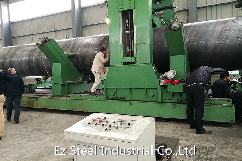 Spiral Pipe Big Size Offshore Construction ASTM A252 Piling Steel Pipe