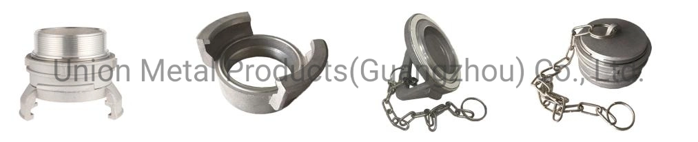 Aluminum Guillemin Reducer with Latch Helico Hose Tail Female Without Latch Guillemin Coupling