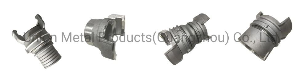 Aluminum Guillemin Reducer with Latch Helico Hose Tail Female Without Latch Guillemin Coupling