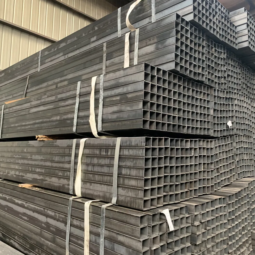 ASTM A500 En10219/En10210 Mild Steel Welded Steel Rectangular Tubes