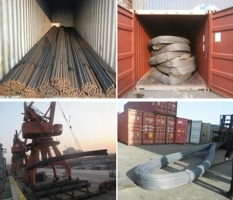 Grade 60 S400 S355 HRB335 HRB400 HRB500 Iron Deformed Steel Bar Rod Hot Rolled Steel Rebar for Building Construction