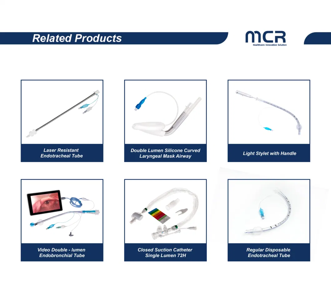 Medical Endobronchial Tube Intubation Endobronchial Tube From China