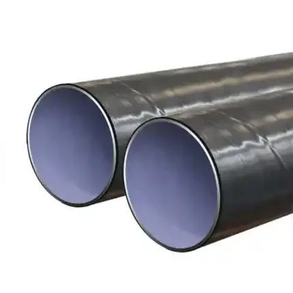 Fbe 2PE 3PE Anti-Corrosion Carbon Spiral Steel Pipe Internal and External Coating Spiral Anti-Corrosion Tube