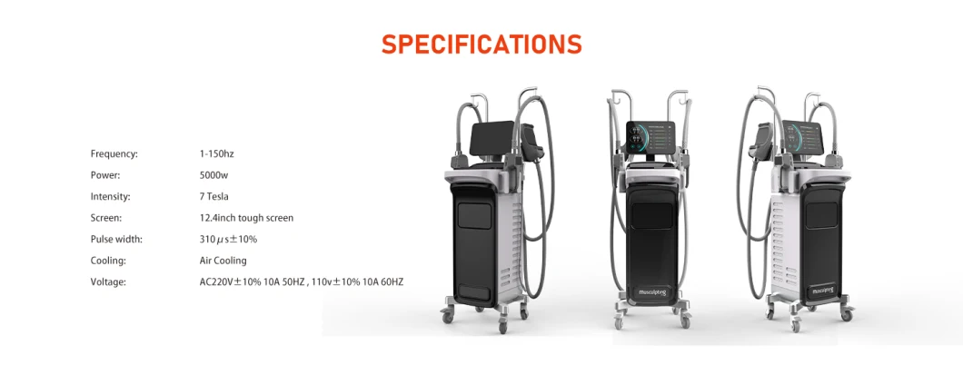 New Aesthetics System Muscle Building Cellulite Reduction Body Slimming 2023 Price RF EMS Body Sculpting Machine Weight Loss Skin Beauty Salon Equipment