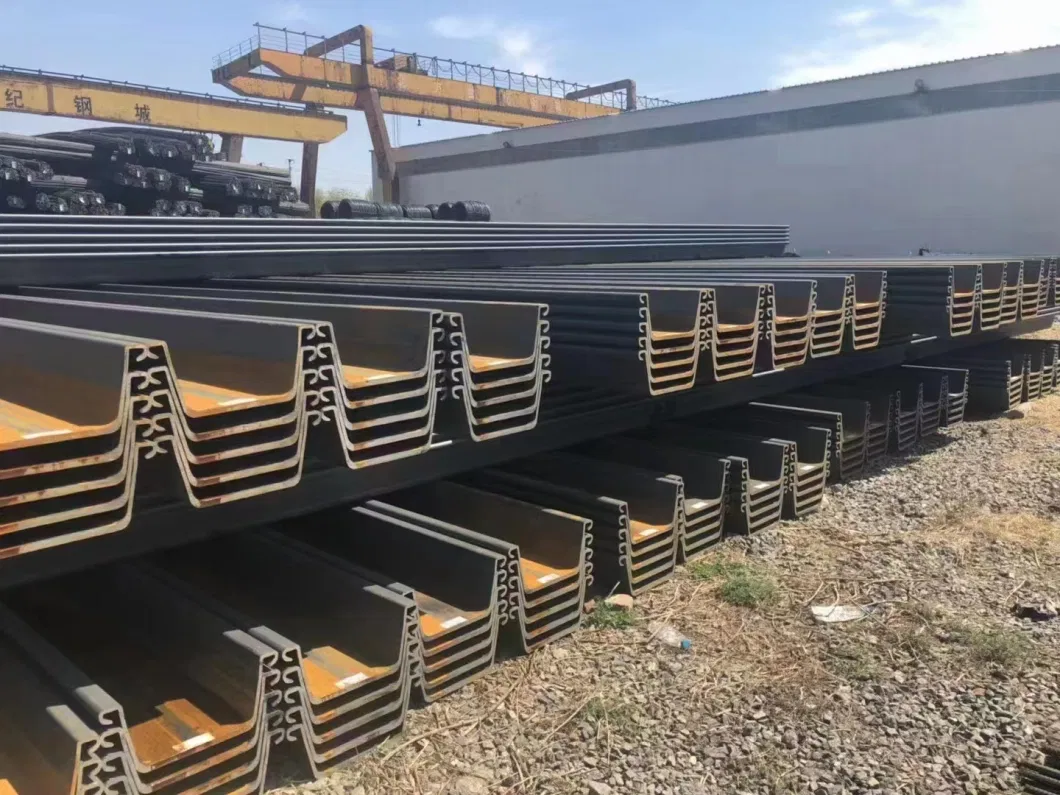 Supply S355 Steel Sheet Pile/Z Steel Sheet Pile/Fsp-II U-Shaped Steel Sheet Pile/Fsp-II U-Steel Sheet Pile/Sy390 Steel Pipe Pile