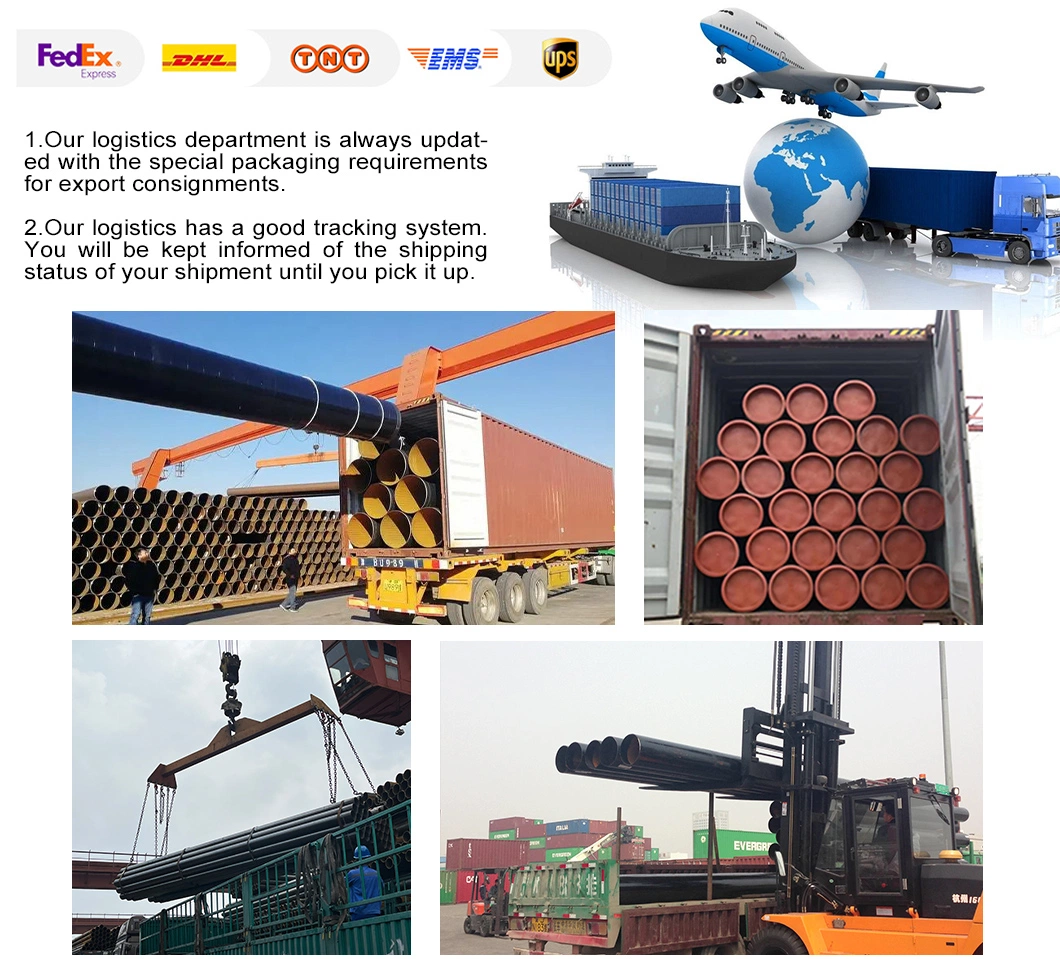 Hot Selling ASTM A53 A106 API5l Hot Rolled and Cold Drawn API 5L Gr. B X56 X65 X70 Black Carbon Steel Pipe Seamless Steel Tube