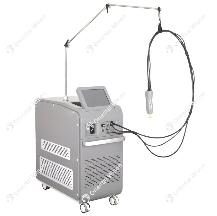 Alex Laser Ow G4 755nm 1064nm Alexandrite YAG Nitrogen Jet Zimmer Skin Cooling Fiber Conducted Laser Permanent Hair Removal Alexandrite Laser