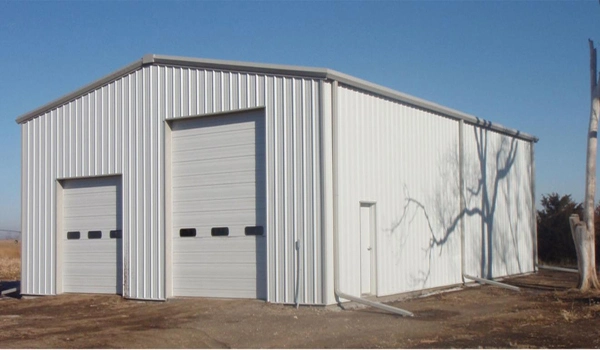 Prefabricated Light Frame Hangar Metallic Seismic Steel Tube Structures