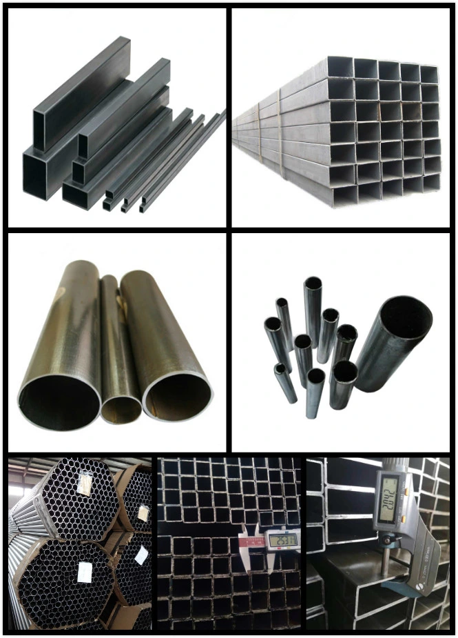 ASTM A53 Q195 Mild Steel Cold Rolled Annealed Tube Hollow Sections for Structure