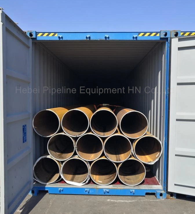 ASTM A252 Thick Wall LSAW Welded Steel Pipe, API 5L 24 Inch Welded Steel Pipe Line Tube for Oil and Gas Big Size Diameter Thick Wall