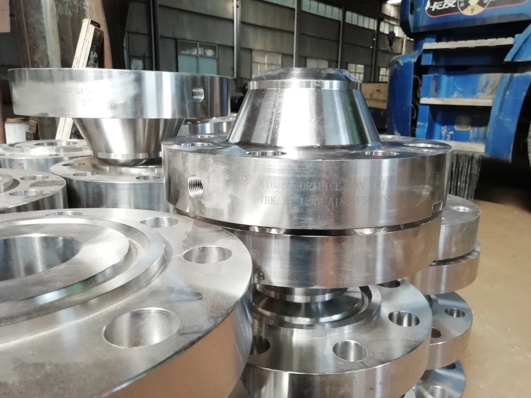 ANSI/DIN/En1092-1 Forged Stainless Steel Socket Weld Slip Plate Pipe Flange