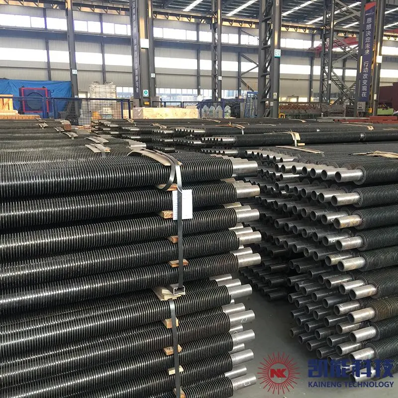 High Frequency Welded Stainless Steel Spiral Fin Tubes Carbon Steel Spiral Finned Tubes Factory Provided