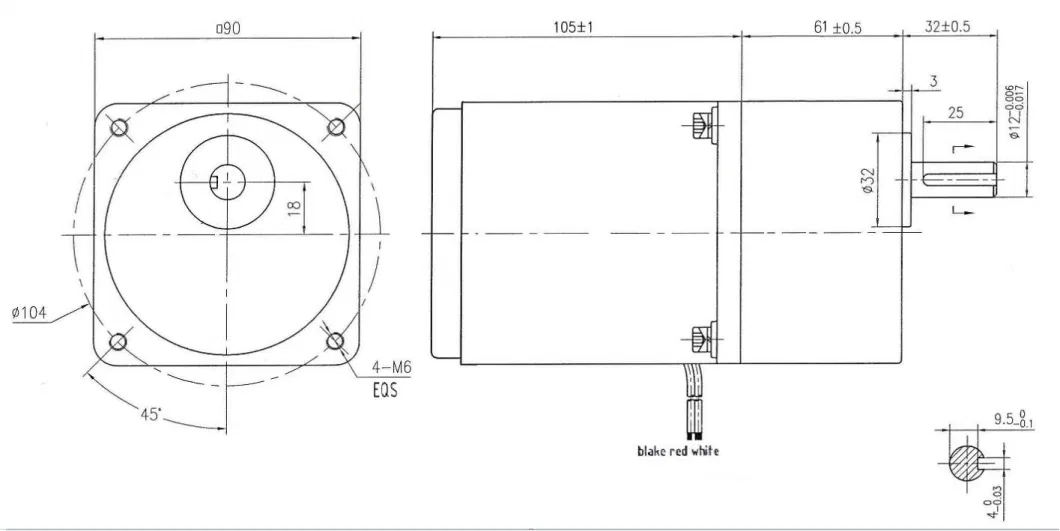 Three Phase AC Reversible Electric Micro Gear Speed Reduction Motor for Automation Industry Machinery Textile Machinery Woodworking Equipment Package Machinery