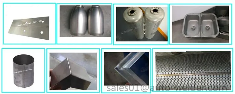 Automatic Longitudinal Seam Welding for Metal Sheets, Round Tanks, Cylinders, Air Duct, Ventilation Pipe Seam Welding