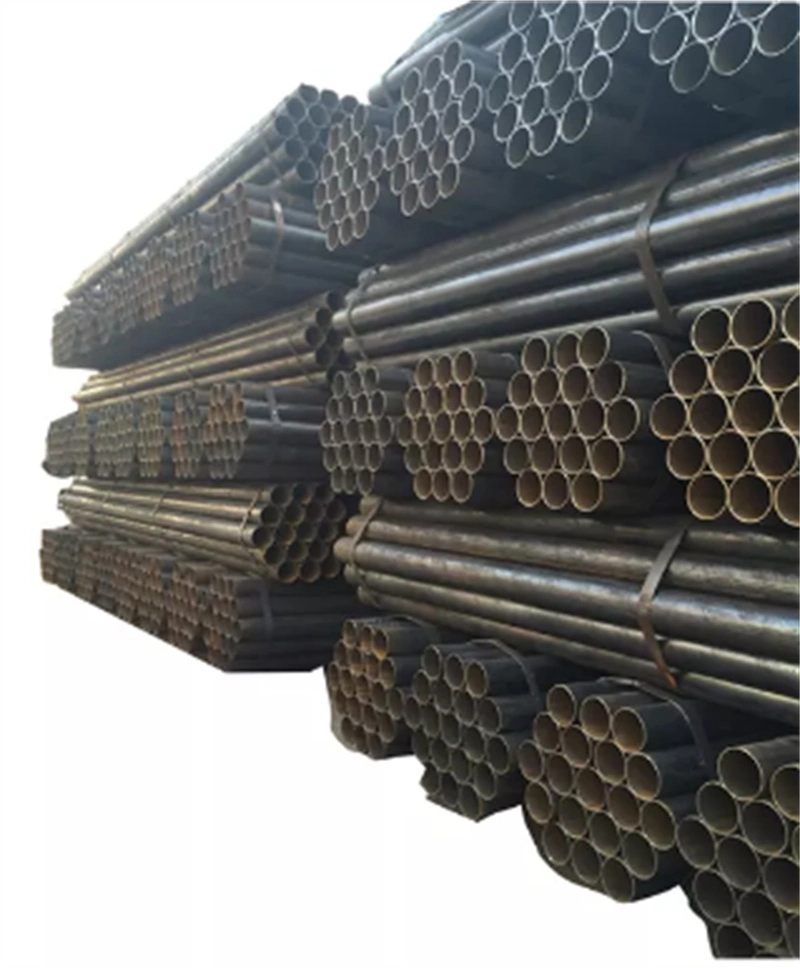 ASTM A500 Q195 Q235 Black Annealed Carbon Steel Building Round Tube with High Quality