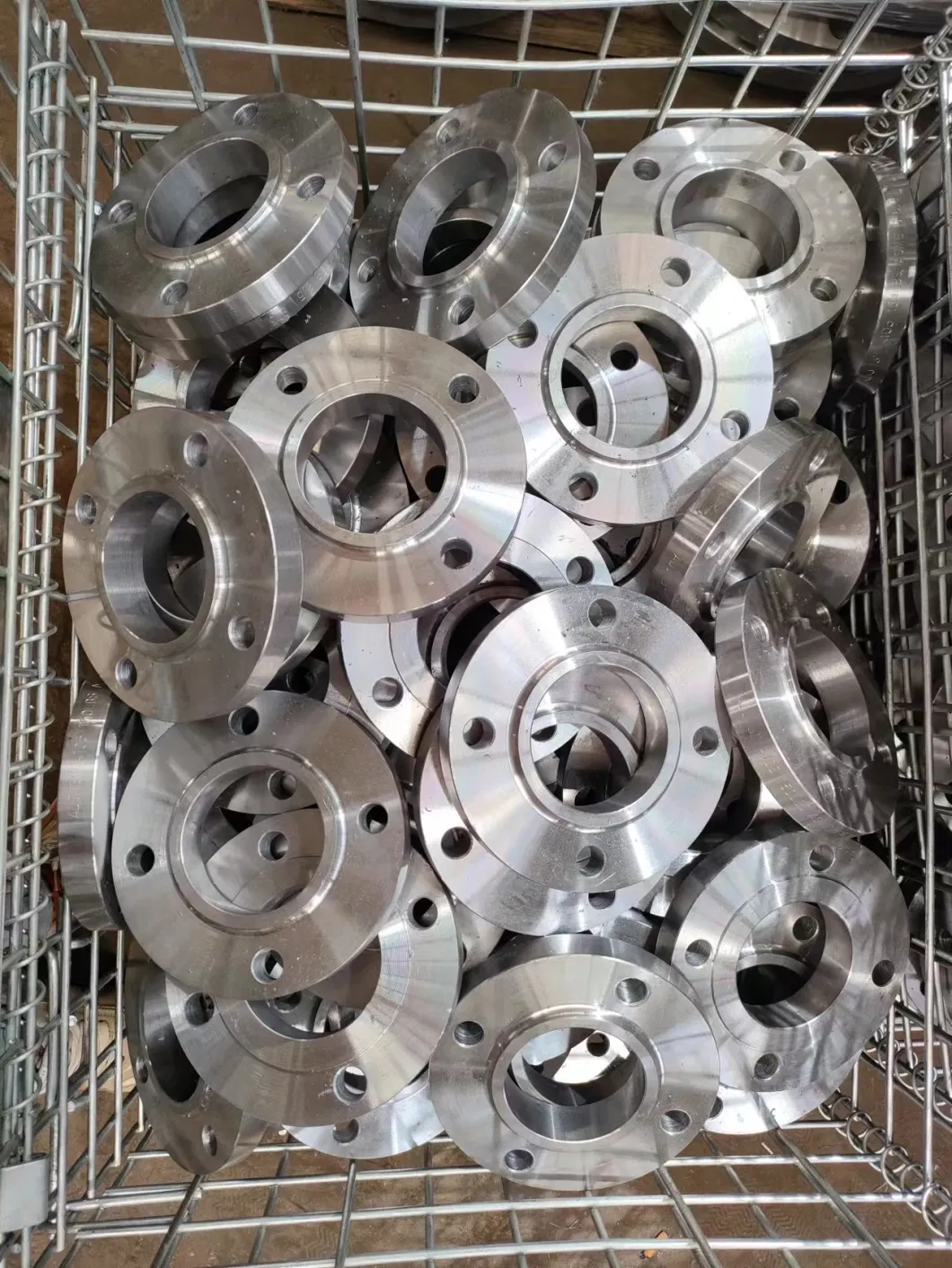 ANSI/DIN/En1092-1 Forged Stainless Steel Socket Weld Slip Plate Pipe Flange