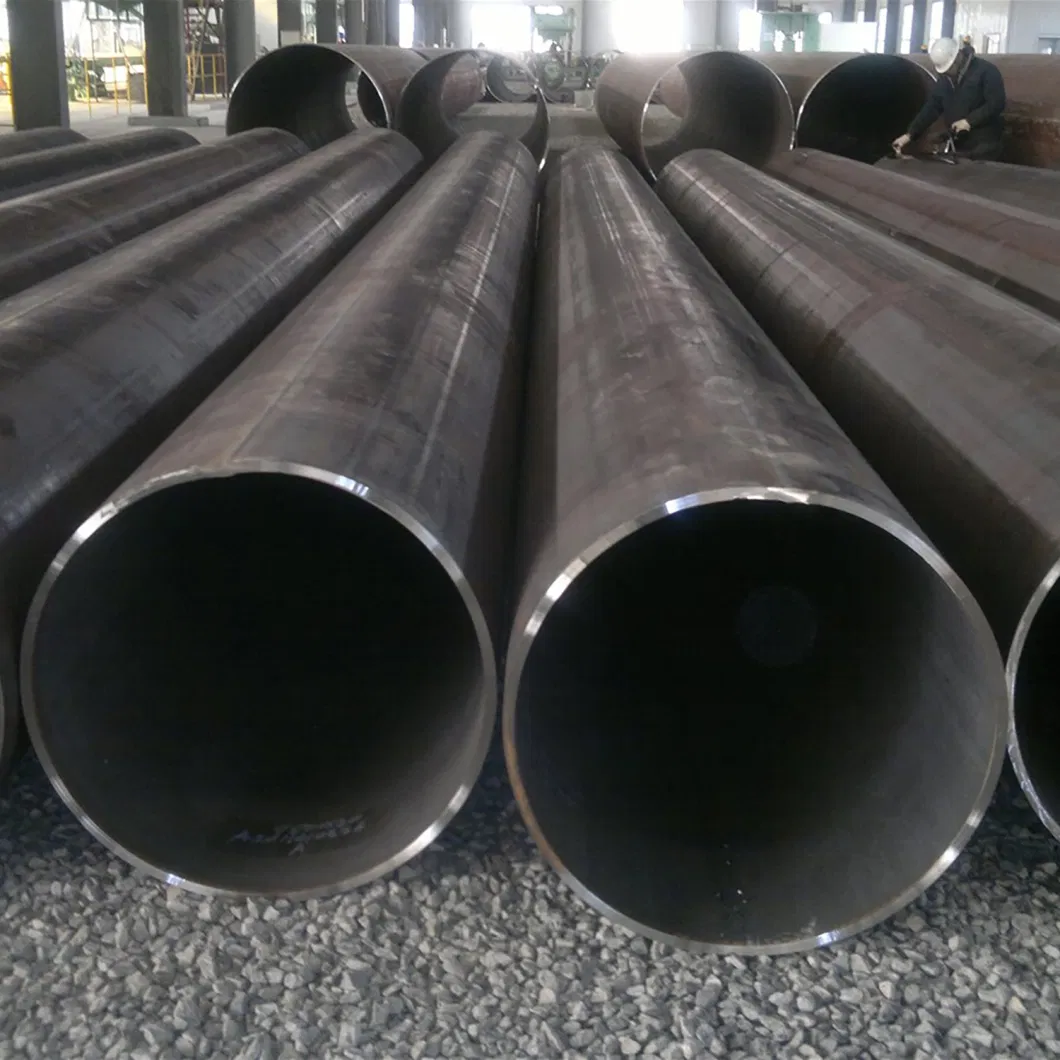 ASTM A106 A53 Gr. B A336 API 5L Seamless Steel Pipe Galvanized/Stainlesss/Ms Alloy Large Diameter Thick Wall Sch40 Sch80 Seamless Fluid Fire Boiler Tube Pipe