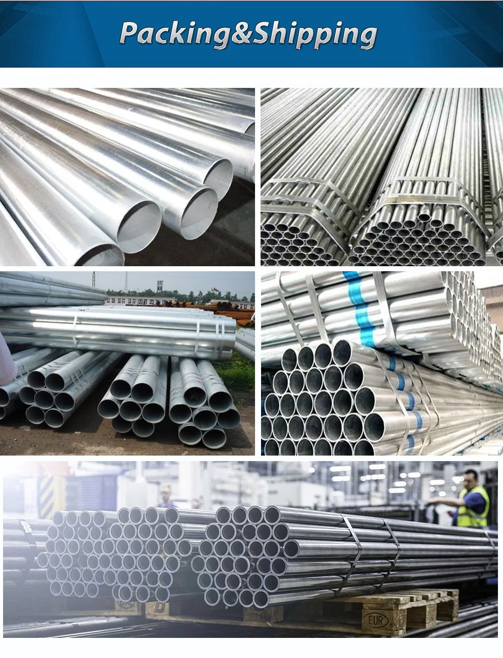 Hot-Rolled/Cold-Drawn A53 API5l ERW Square/Round/Rectangle/Weld/Galvanized/Seamless Carbon Steel Tube Pipe in Factory Price