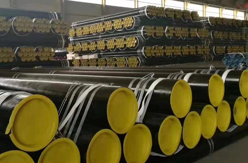 Carbon Steel Pipeline A106 Grb A53 Grb API 5L X42/X52/X65/X70/X80 A333 Alloy Steel Seamless Pipe Sch40 Sch80 Seamless Fluid Gas Tube