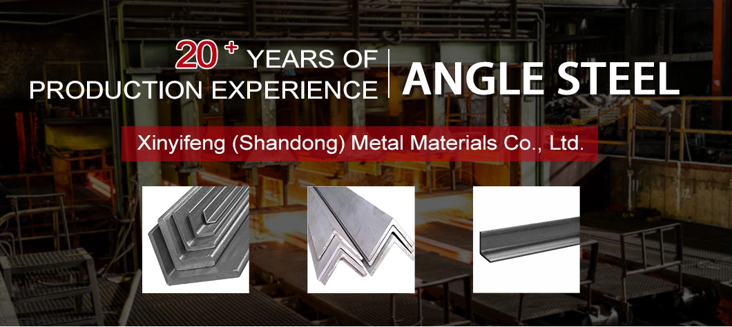 Hot Rolled Carbon Mild Q235 Ss400 Steel Angle China Equal and Unequal Angel Bar / Angle Steel / Iron Angle