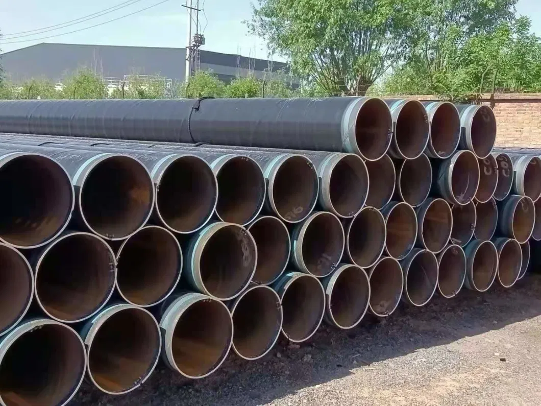 Hot Sale API 5L 3PE Coating Spiral Welded Steel Pipes and Tube for Oil