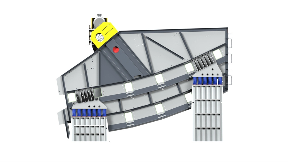 Muiti Layer Vibrating Heavy Duty Banana Screen / Equal Thickness Vibrating Screen