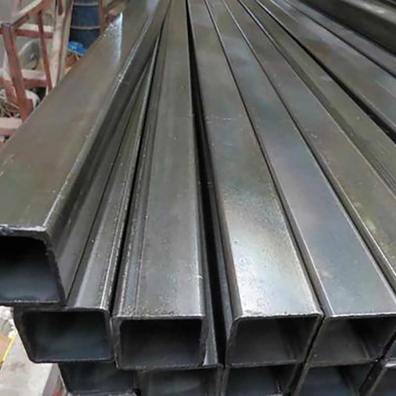 En10210 Hot Rolled Ms Low Carbon Seamless Square Steel Tubes