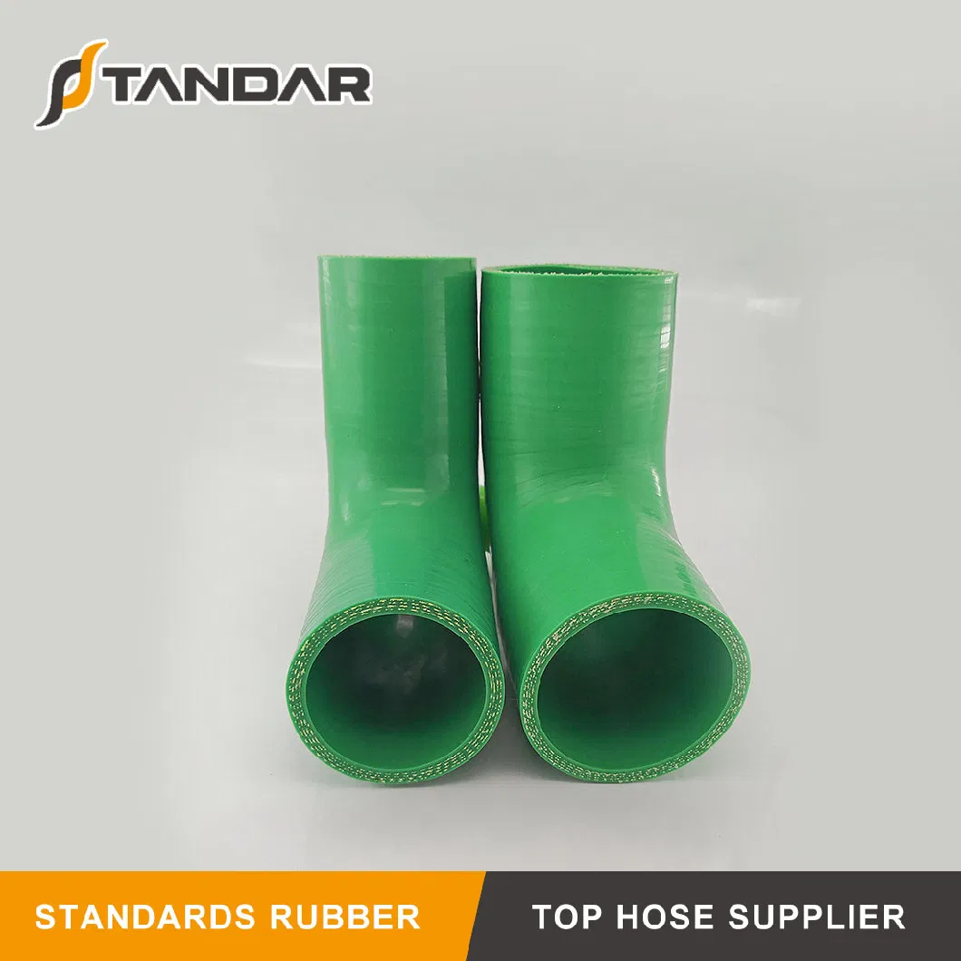 Heat Resistance 90 Degree Reducer Elbow Silicone Hose