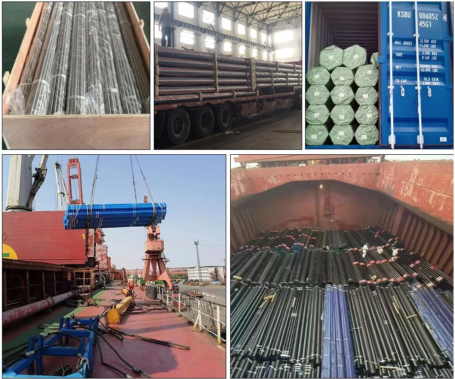 API 5L ASTM A53 ASTM A106 Sch40 Sch80 Hot Rolled Carbon Seamless Steel Pipe/Tube