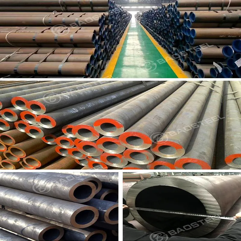 Factory Supply A135 A36 A106 Carbon Steel Pipe Hollow Seamless Carbon Steel Round Tube for Industry