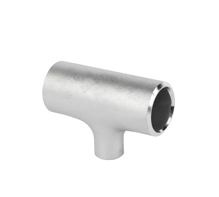 Seamless Stainless Steel Reducer Pipe Fittings Tee ASME/ANSI Butt Welding Fitting Tee