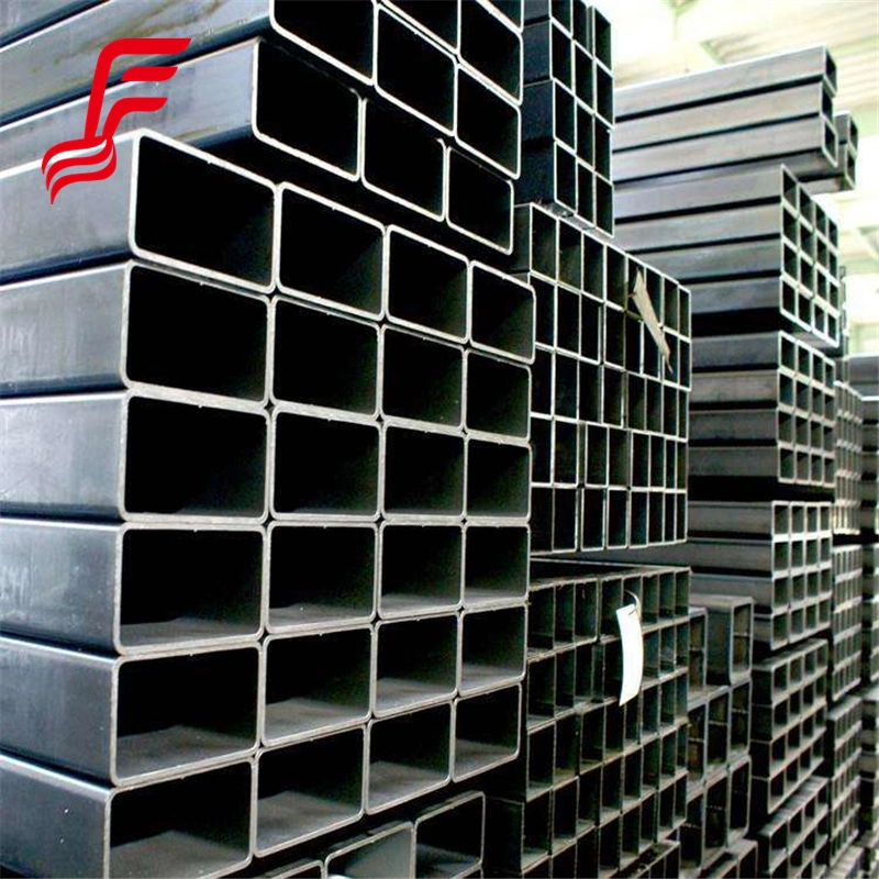 Hot Rolled Metal Box Section Square Pipe Rhs Steel Pipe for Sale