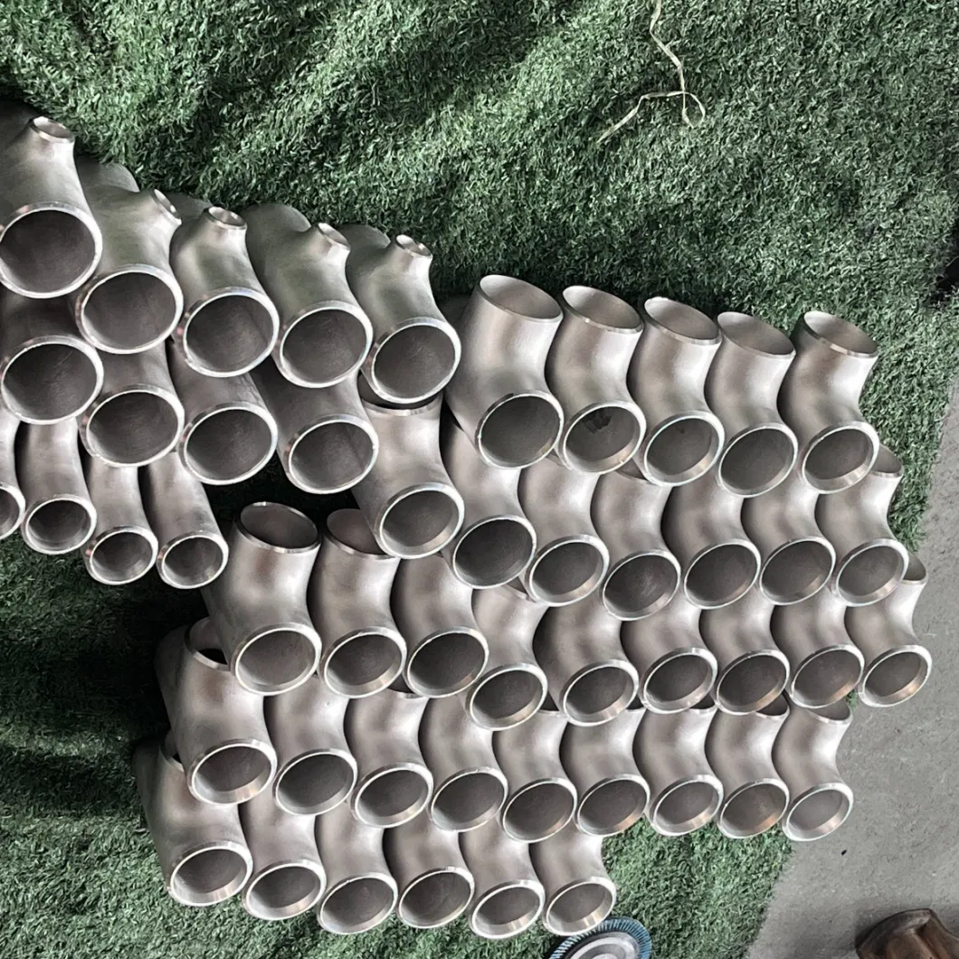 Stainless Steel Industrial Grade Pipe Fitting Welded Straight Equal Tee