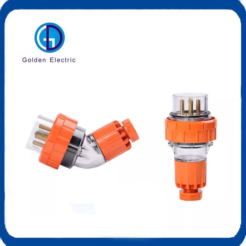 Factory Price 16A 32A 63A 125A Waterproof Outdoor Industrial Plug and Socket