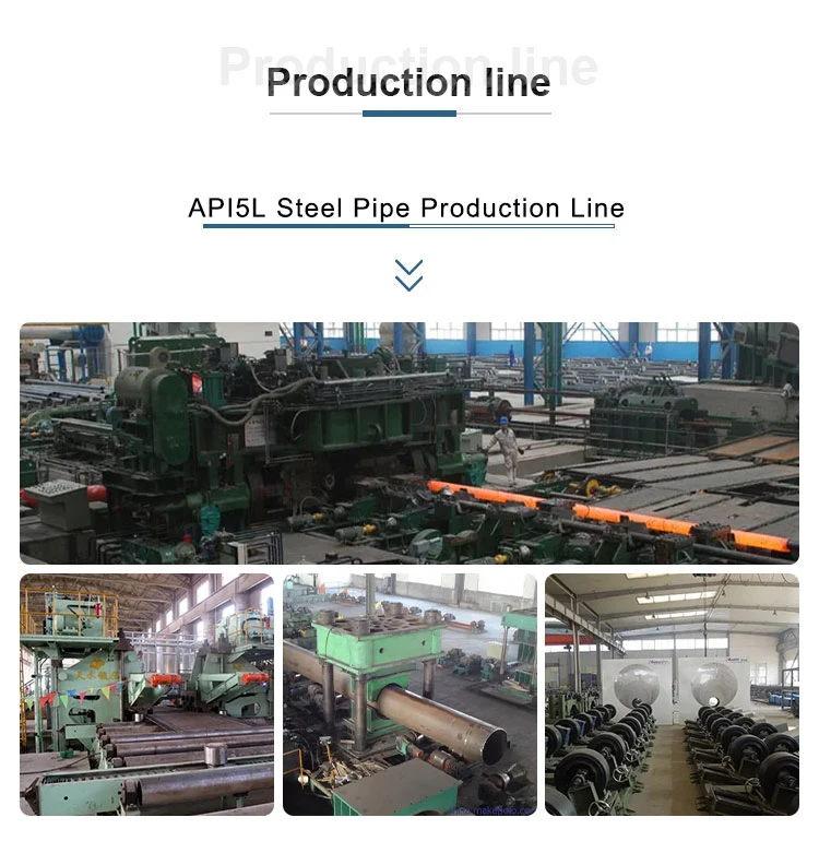 ASTM A53/A106 Gr.B/JIS DIN/A179/A192/A333 Ms Pipe API 5L X42 X52 Seamless Steel Line Pipe Seam Galvanized/Stainlesss/Carbon/Ms Alloy Large Dia Thick Sch40 Sch80