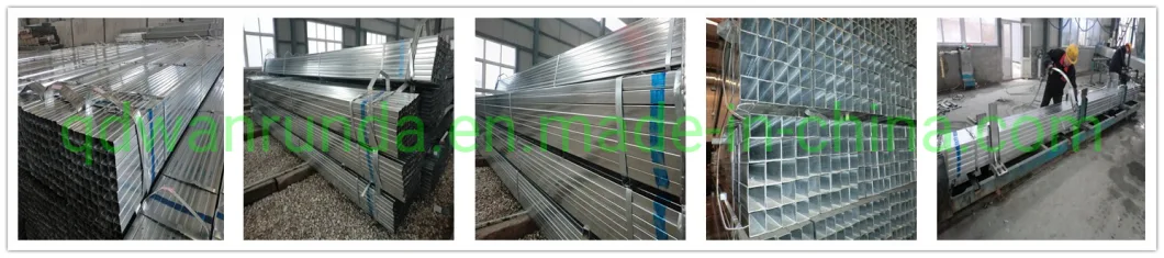 10X10-120X120mm Pre Galvanized Steel Tube for Furniture/Frame