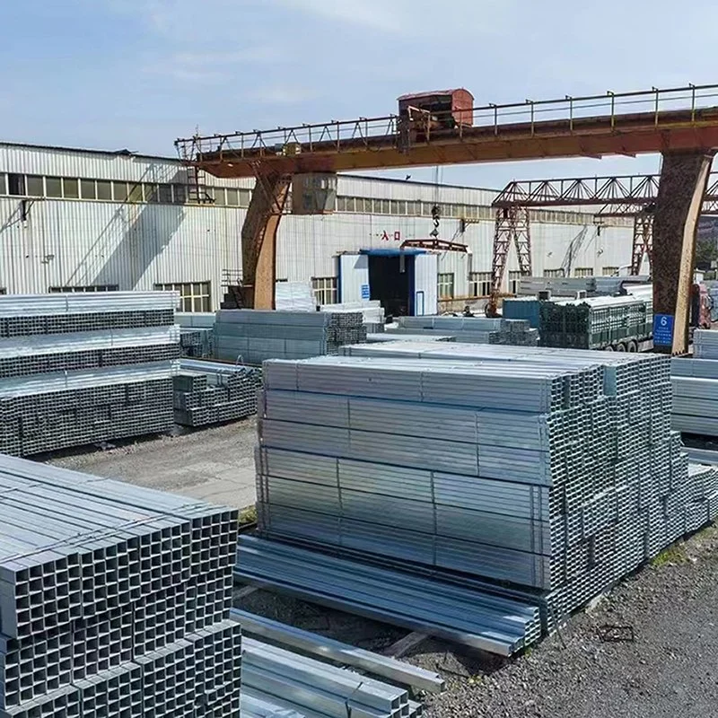 ASTM A53 Zinc Coated Q195 Q235 Q345 Hot Dipped Galvanized Steel Tube Hollow Section Rectangular Tube Square Galvanized Steel Pipe