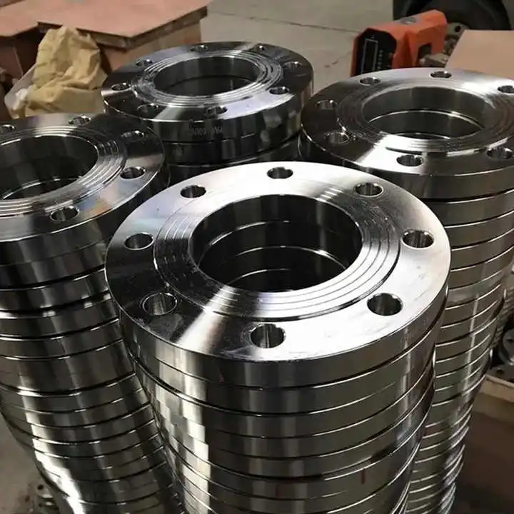 DIN ANSI ASTM En GB 150lb Pn16 Pipe 304 316 316L Stainless Steel Flange Forged Carbon Steel Blind Flange