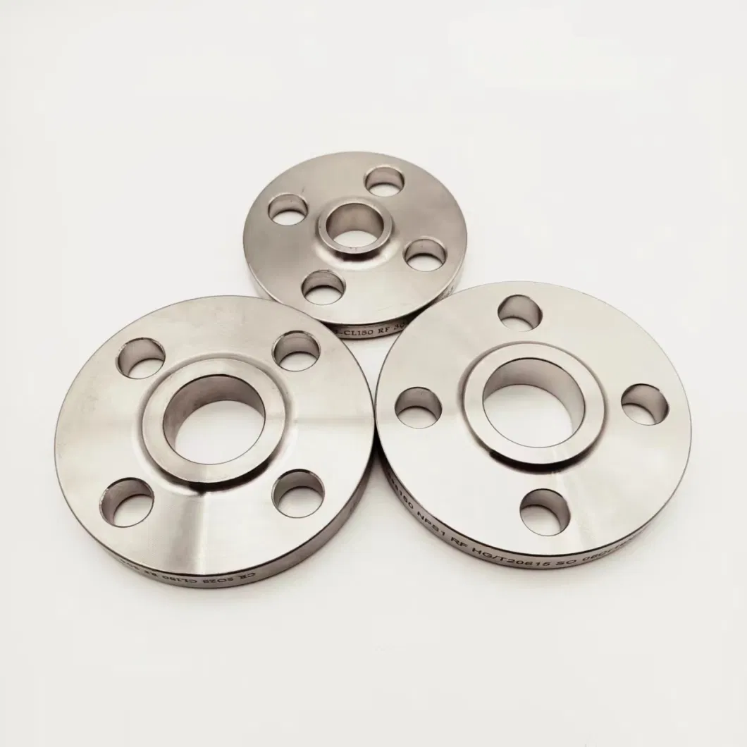 En1092-1 Forged Stainless Steel/Carbon Steel Rtj Flange Socket Weld Flange