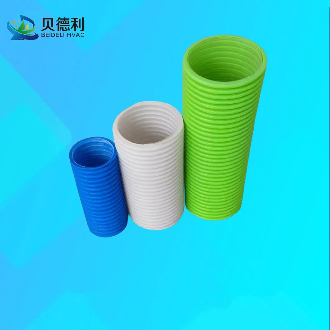 OEM Green/Blue/Black Color 32mm HDPE Corrugated Pipe