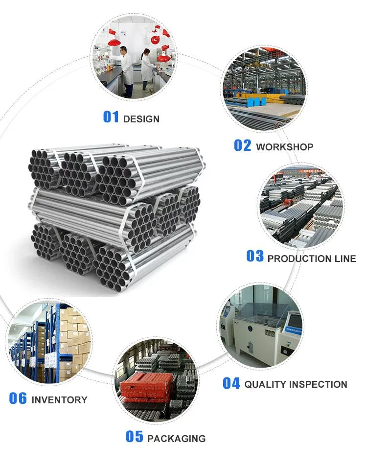 ASTM A53 S275 Pre Galvanized Steel Pipe