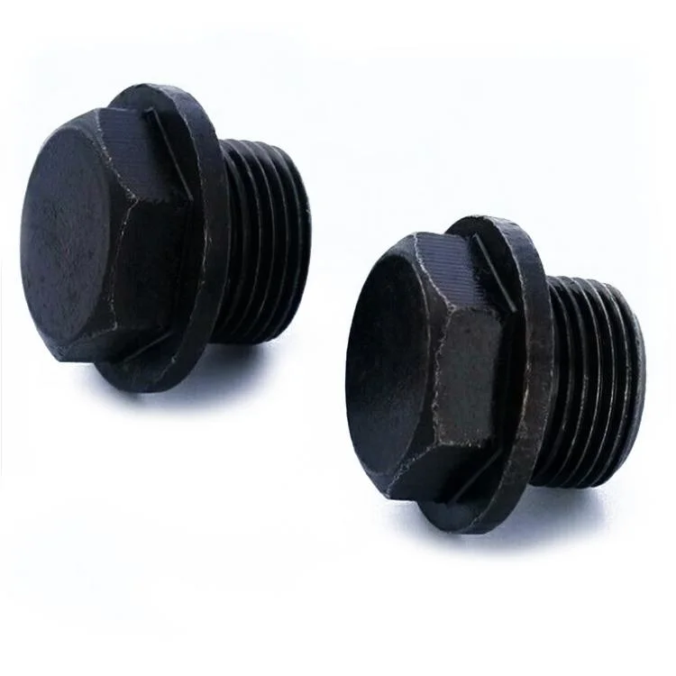 DIN910 Carbon Steel Hexagon Head Plugs Hex Screw Plug Screw Pipe