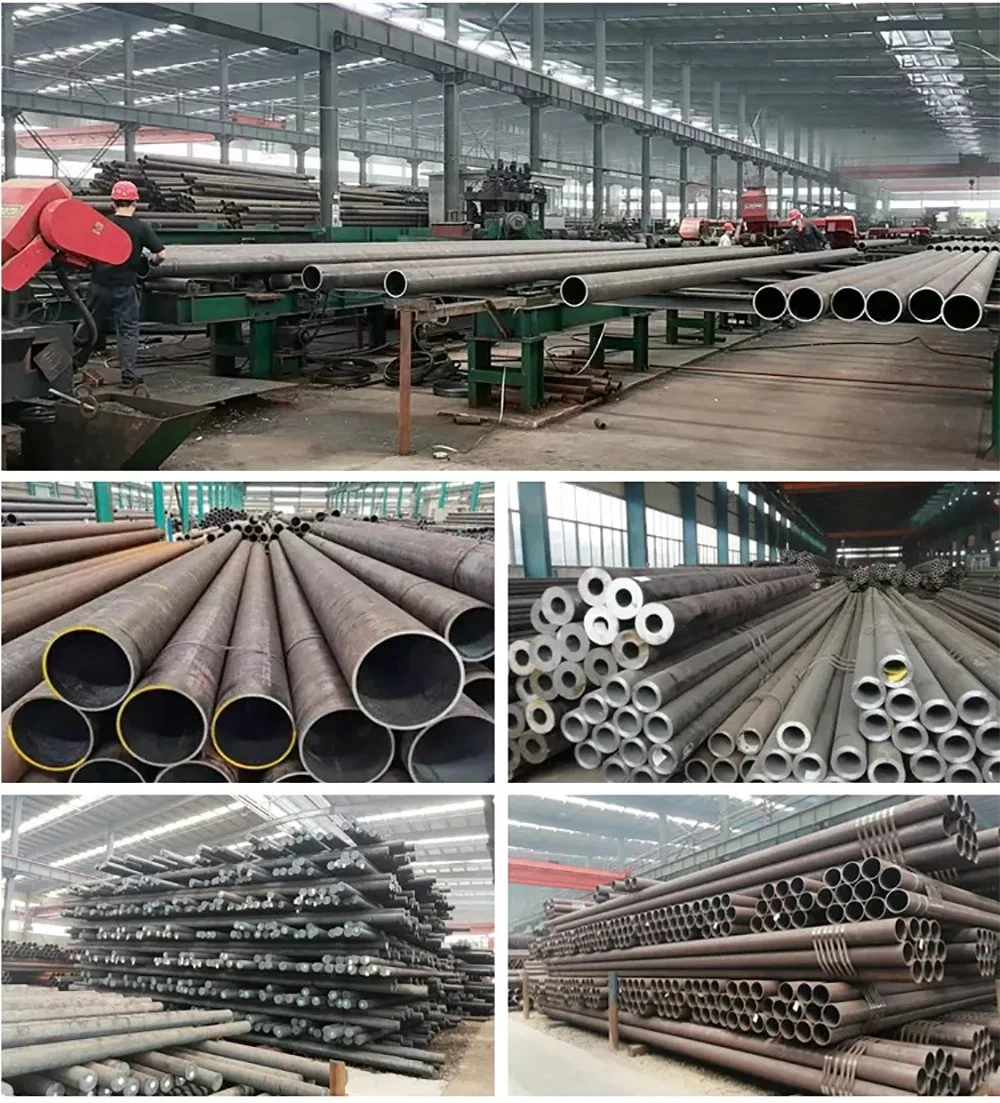 ASTM A106 A36 A53 Spiral Welded Black Mild Carbon Steel Tube Round Square Rectangle SSAW Sawl API 5L CS ERW Welded Steel Pipe