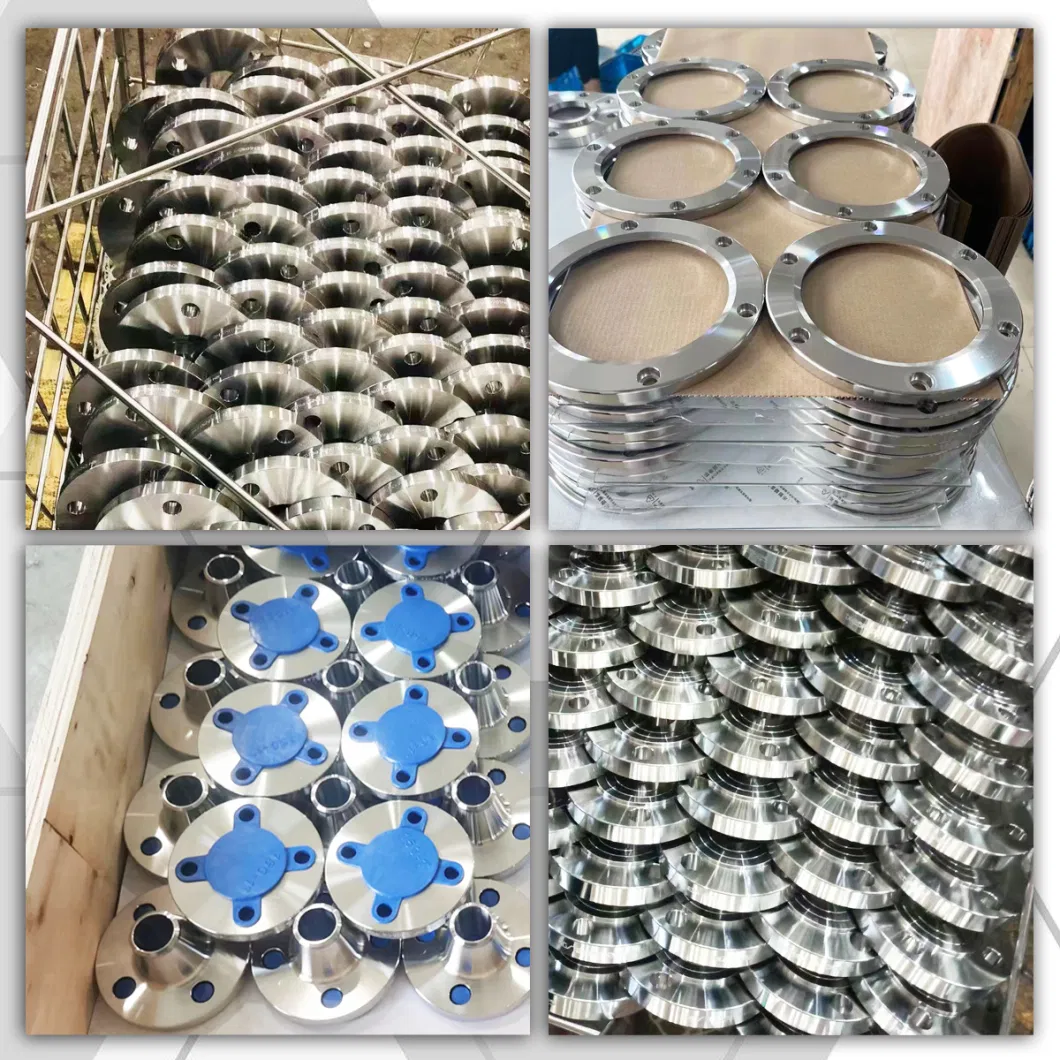 Stainless Steel Sanitary GOST Aseptic Flange Blind Flat Plate Flange Ss Flange for Stainless Steel Tank Cap