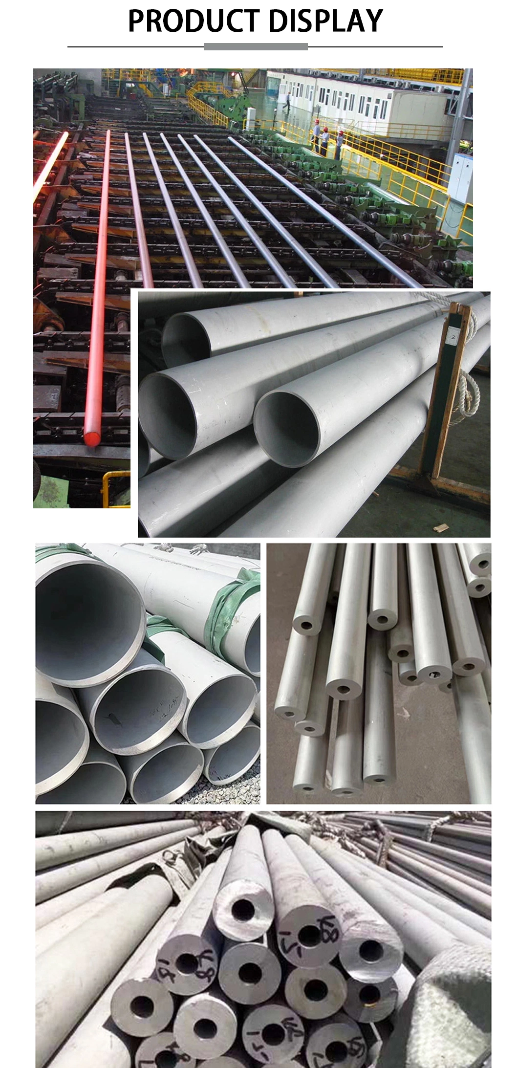 ASTM A312 A519 Large Diameter Precision Seamless Steel Pipe Tube