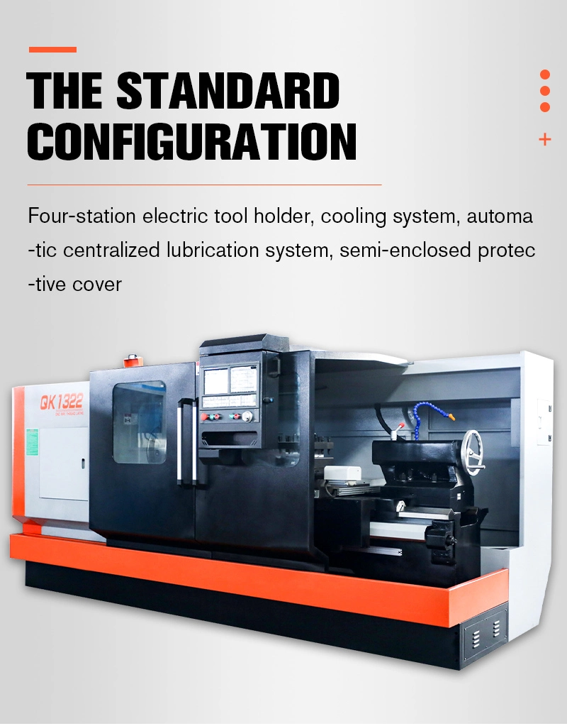 Direct Heavy Duty Pipe Threading Lathe Qk1322 CNC Lathe Pipe Nipple Threading