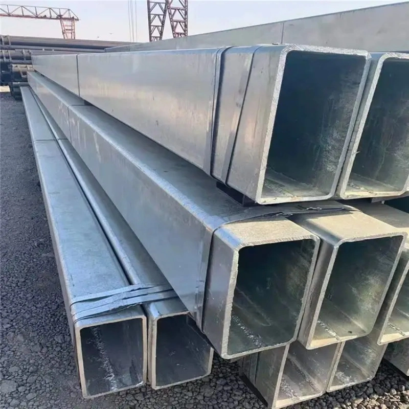 China Factory 10# 20# Mild Steel Profiles Rectangular Square Steel Pipe