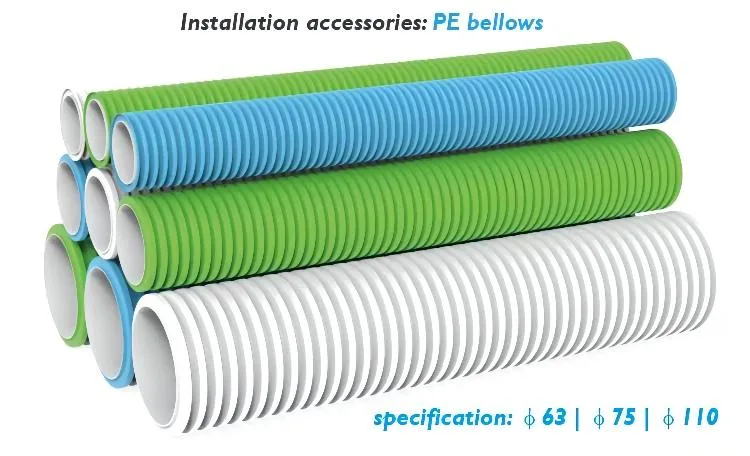 Beideli Plastic Air Duct System Tube PP Customizable Exhaust Pipe Plastic Round Pipes